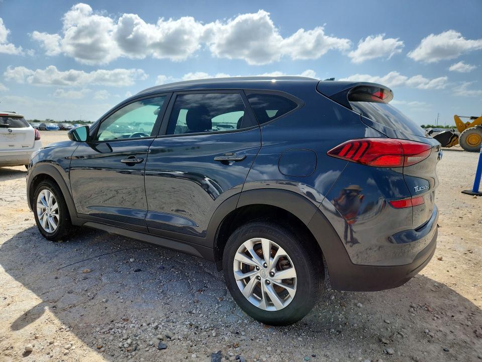 2021 Hyundai Tucson VIN KM8J33A42MU381195 COPART salvage auction — FRONT END, TX - CERTIFICATE OF TITLE, sold $3,000 on 2026-07-16 (photo 2)