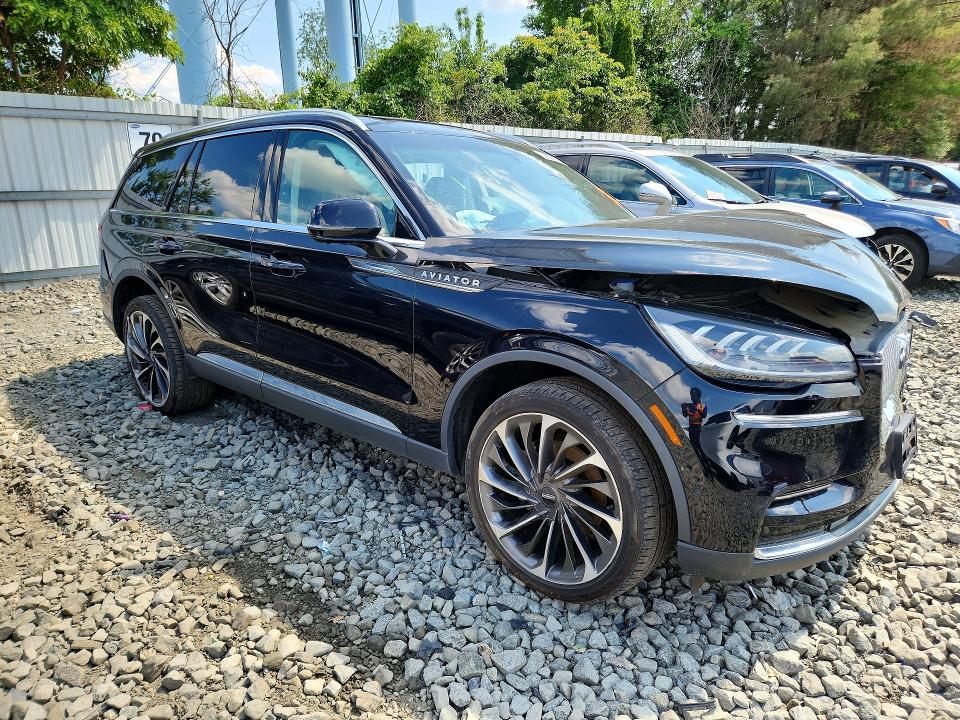 2023 Lincoln Aviator VIN 5LM5J7XC0PGL07920 COPART salvage auction — ALL OVER, Nj - Cert Of Title-Salvage, sold $4,200 on 2026-07-22 (photo 4)