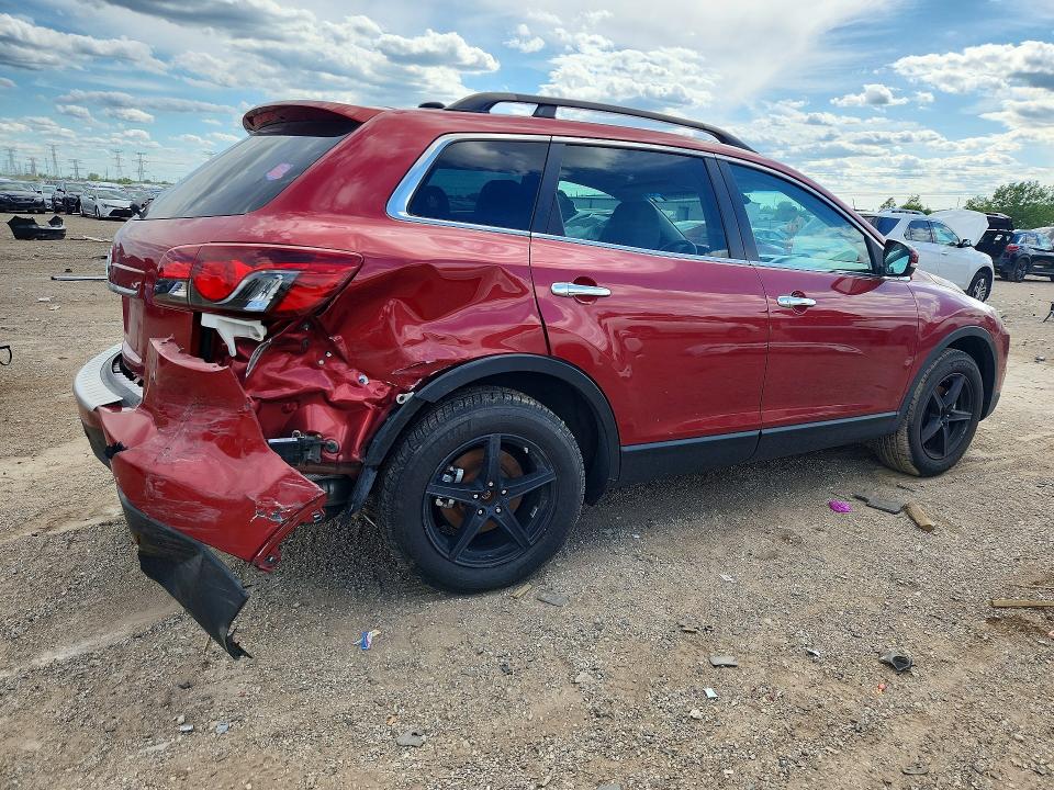 2015 Mazda Cx-9 VIN JM3TB3DA1F0460067 COPART salvage auction — REAR END, Il - Salvage Certificate, sold $550 on 2026-07-16 (photo 3)