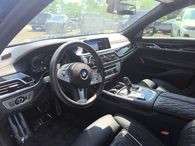 2022 BMW 7er VIN WBA7U2C07NCG99224 COPART salvage auction — HAIL, Nj - Cert Of Title-Salvage (P), sold $16,100 on 2026-07-17 (photo 7)