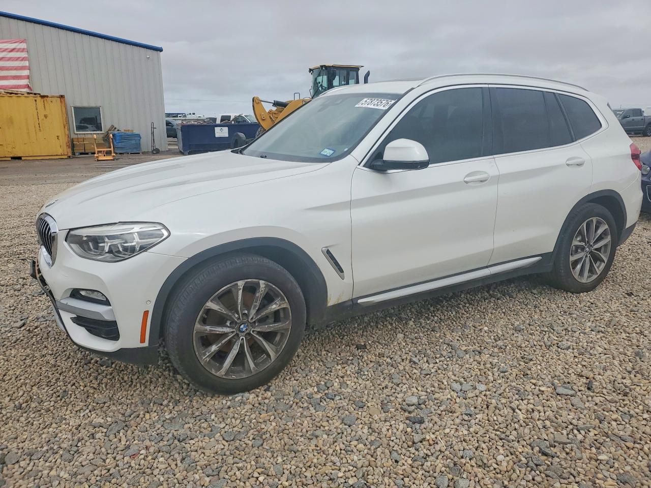 2019 BMW X3 VIN 5UXTR7C5XKLR48389 COPART salvage auction — Front End, TX - CERTIFICATE OF TITLE, sold $7,200 on 2026-06-30 (photo 1)