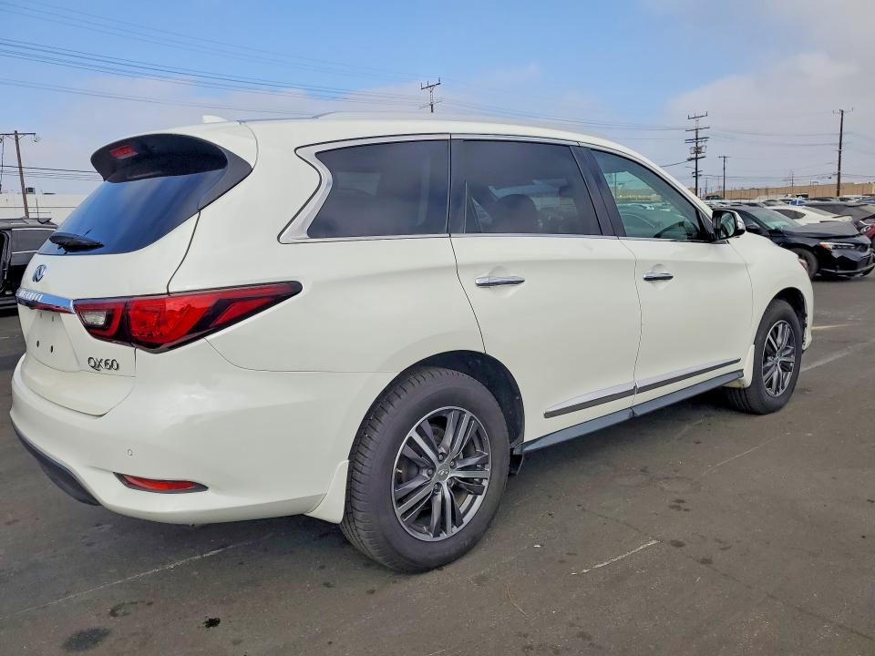 2019 Infiniti VIN 5N1DL0MN4KC531732 COPART salvage auction — SIDE, Ca - Salvage Certificate, sold $7,200 on 2026-07-22 (photo 3)