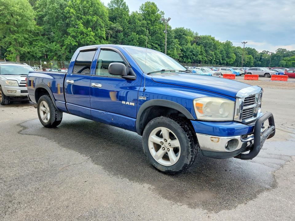 2008 Dodge Ram 1500 VIN 1D7HU18208J243192 COPART salvage auction — FRONT END, Pa - Cert Of Title-Formerly Abandon, sold $1,550 on 2026-07-02 (photo 4)