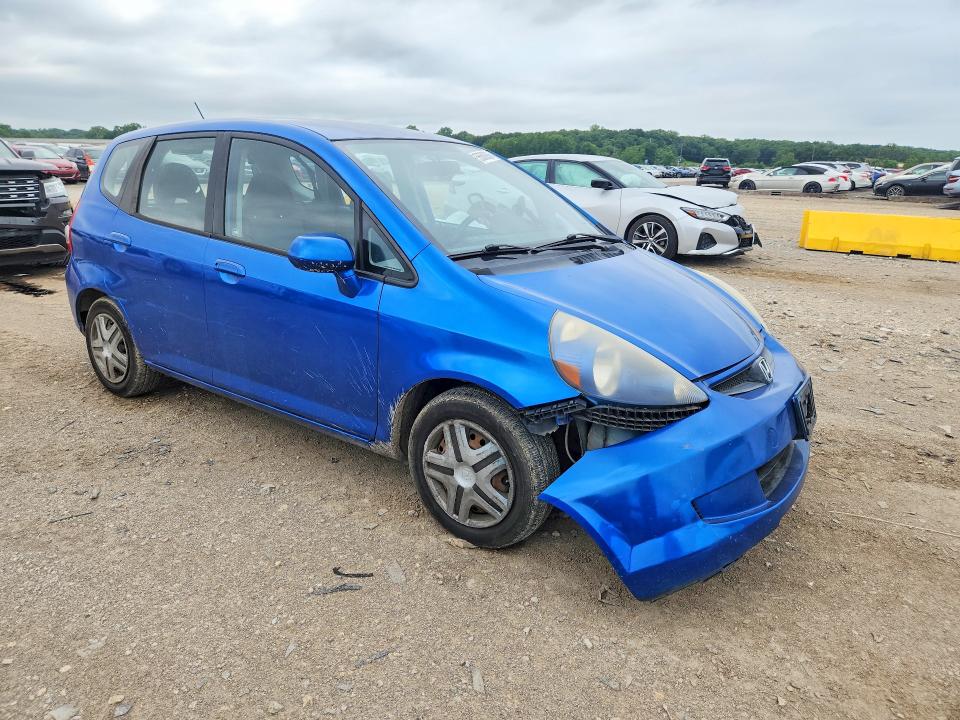 2008 Honda Fit VIN JHMGD38478S019168 COPART salvage auction — REAR END, Mo - Salvage Certificate Of Title, sold $500 on 2026-07-28 (photo 4)