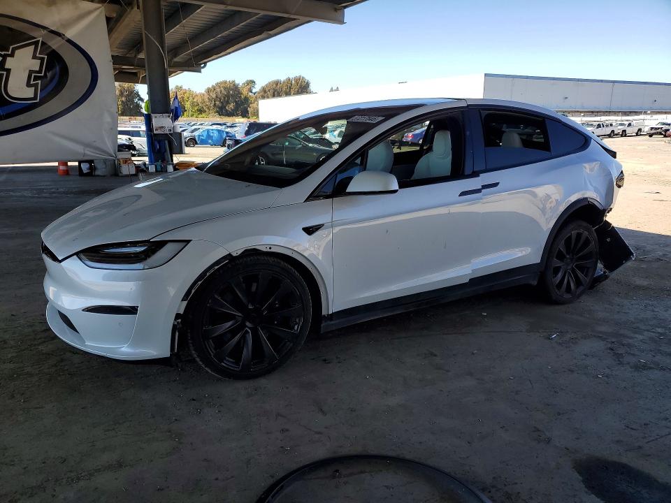 2023 Tesla Model x VIN 7SAXCAE58PF380199 — COPART salvage auction photo