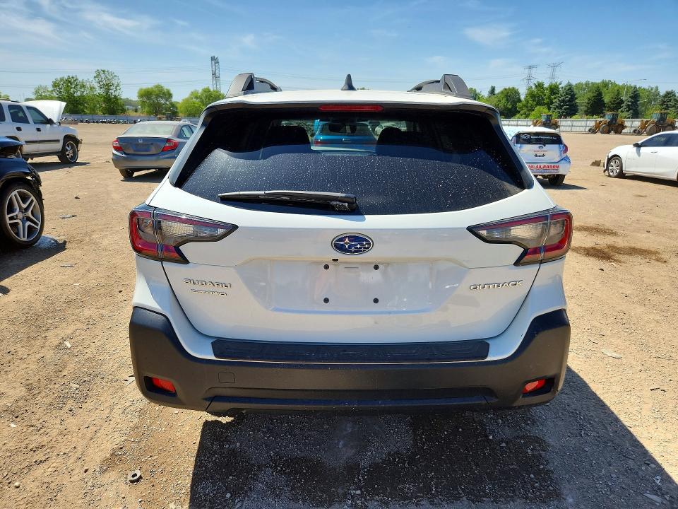 2024 Subaru Outback VIN 4S4BTAFC2R3220027 COPART salvage auction — FRONT END, Il - Salvage Certificate, sold $7,500 on 2026-07-28 (photo 6)