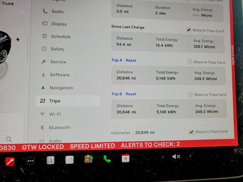 2023 Tesla Model 3 VIN 5YJ3E1EA8PF643830 COPART salvage auction — SIDE, Me - Cert Of Title-Salvage Collisio, sold $100 on 2026-07-23 (photo 9)