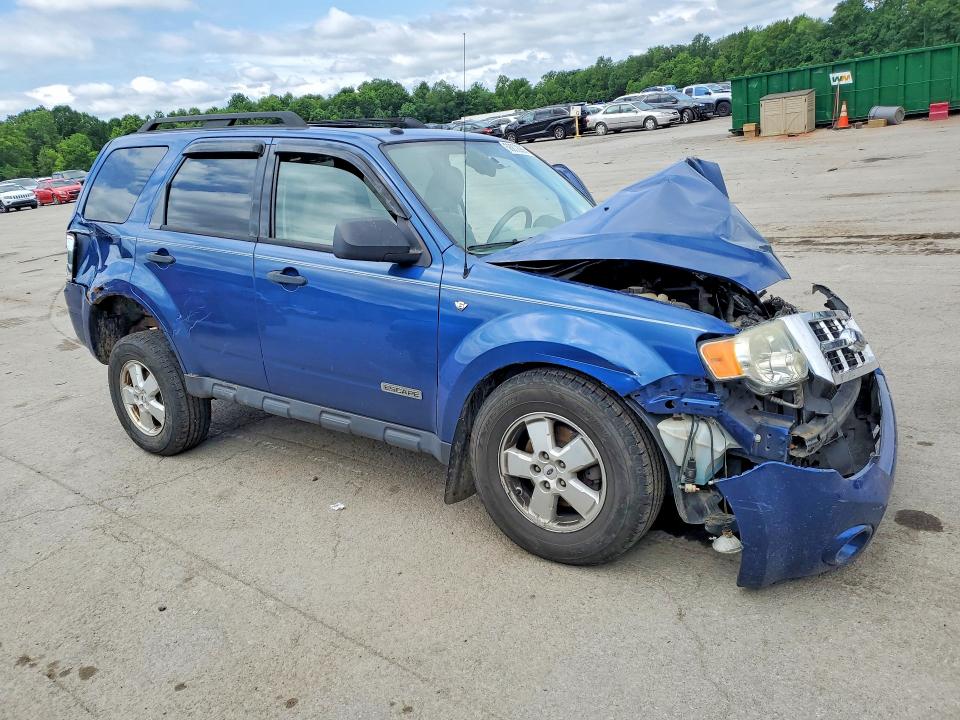 2008 Ford Escape VIN 1FMCU93128KC92854 COPART salvage auction — FRONT END, PA - CERTIFICATE OF SALVAGE, sold $275 on 2026-07-02 (photo 4)