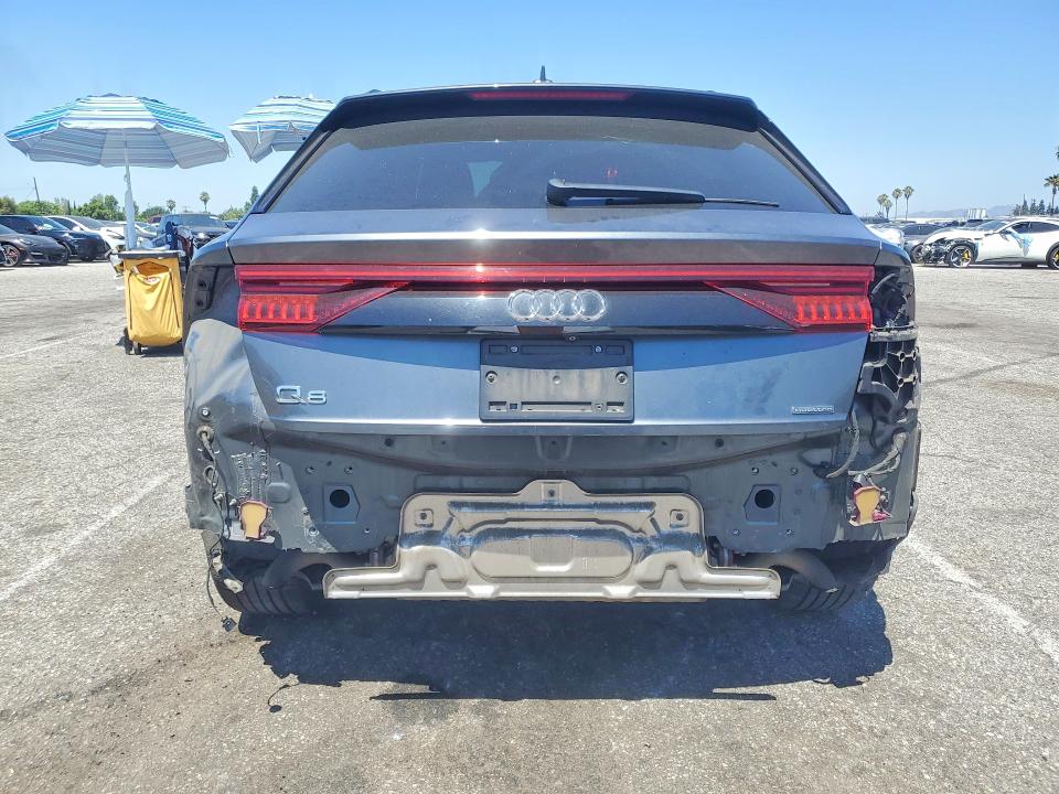 2019 Audi Q8 VIN WA1EVAF19KD020086 COPART salvage auction — REAR END, Ca - Salvage Certificate, sold $12,700 on 2026-07-28 (photo 6)