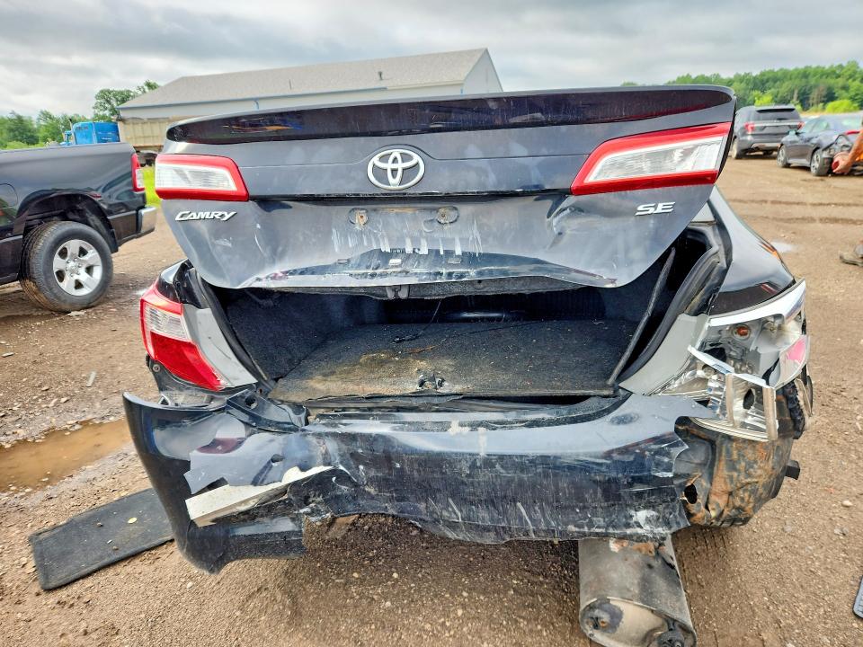 2013 Toyota Camry VIN 4T1BF1FK8DU224455 COPART salvage auction — REAR END, Oh - Cert Of Title-Salvage, sold $1,400 on 2026-07-02 (photo 6)