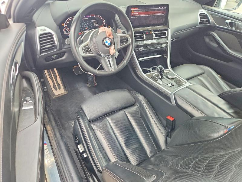 2024 BMW M850i xdrive VIN WBABC4C03RCR37470 COPART salvage auction — FRONT END, PA - CERTIFICATE OF SALVAGE, sold $25,500 on 2026-07-31 (photo 8)