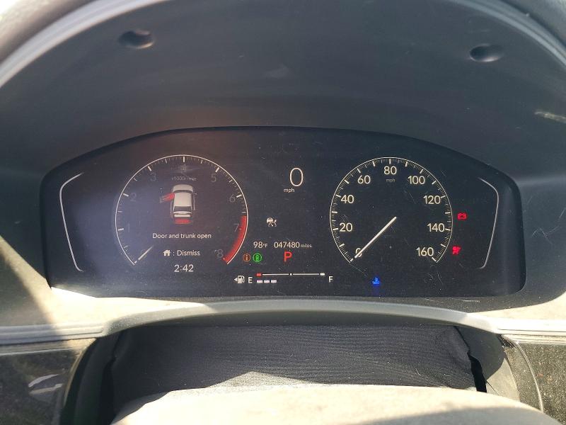 2025 Honda VIN 2HGFE2F29SH552404 COPART salvage auction — FRONT END, Ca - Salvage Certificate, sold $3,550 on 2026-07-31 (photo 9)