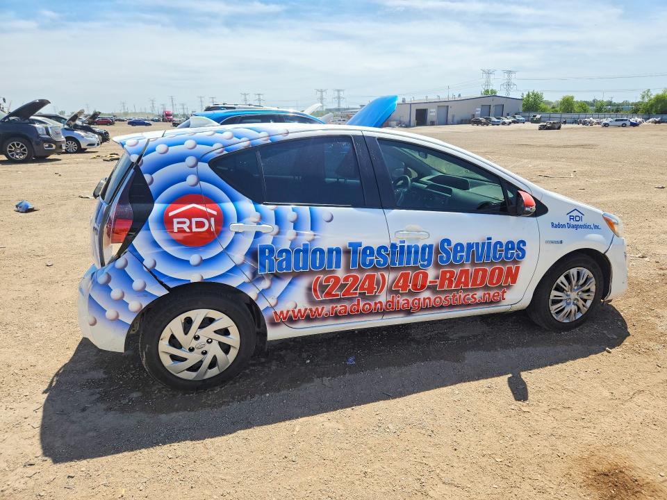 2016 Toyota Prius c VIN JTDKDTB35G1117776 COPART salvage auction — REAR END, Il - Salvage Certificate, sold $1,300 on 2026-07-23 (photo 3)