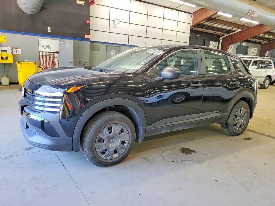 2025 Nissan Kicks VIN 3N8AP6BA1SL320883 COPART salvage auction — REAR END, Tx - Certificate Of Title (P), sold $9,500 on 2026-07-23 (photo 1)