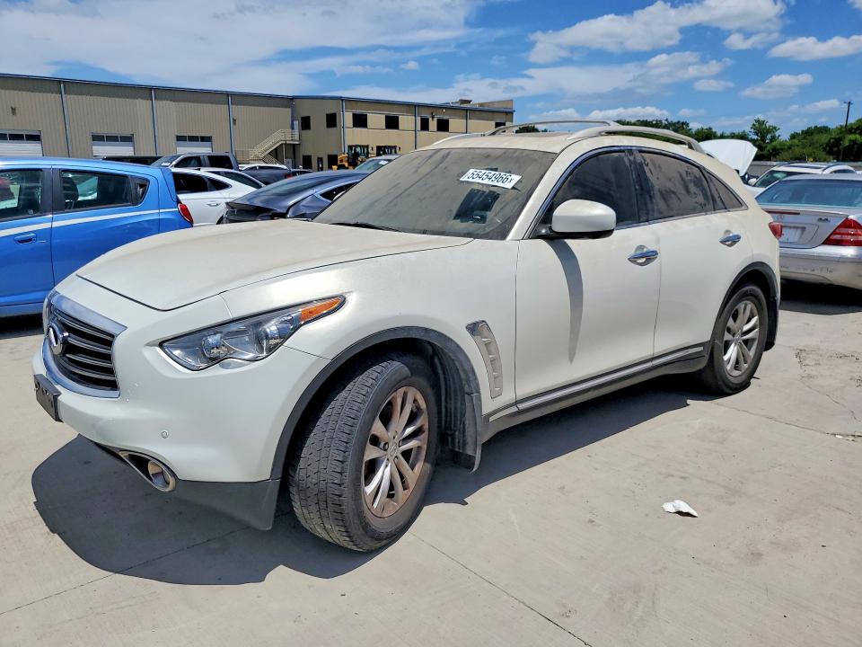2013 Infiniti Fx VIN JN8CS1MU4DM142137 COPART salvage auction — MINOR DENT/SCRATCHES, Mt - Certificate Of Title, sold $900 on 2026-07-06 (photo 1)