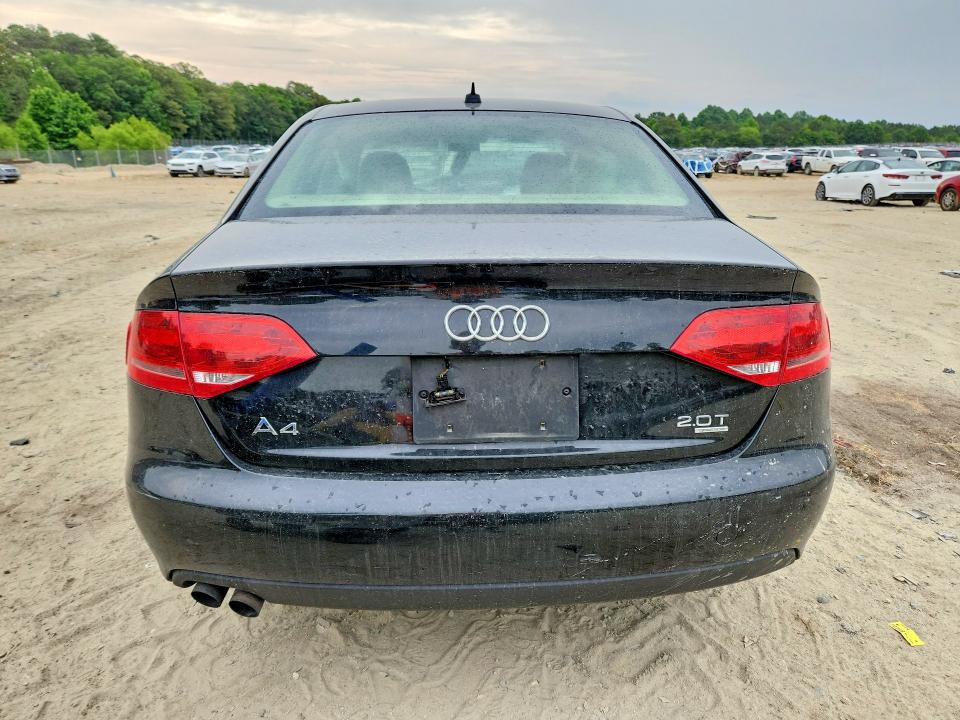 2009 Audi A4 VIN WAULF78K79N034637 COPART salvage auction — FRONT END, DE - PARTS ONLY - NO TITLE, sold $225 on 2026-07-28 (photo 6)