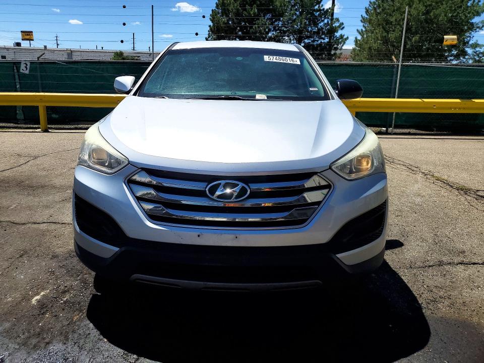 2016 Hyundai Santa fe VIN 5XYZTDLB2GG369367 COPART salvage auction — REAR END, Co - Public - Salvage Title, sold $1,500 on 2026-07-14 (photo 5)