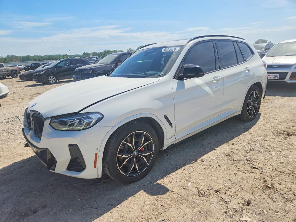2022 BMW VIN 5UX83DP04N9K45697 COPART salvage auction — FRONT END, KS - CERT OF TITLE-SALVAGE, sold $10,500 on 2026-07-30 (photo 1)