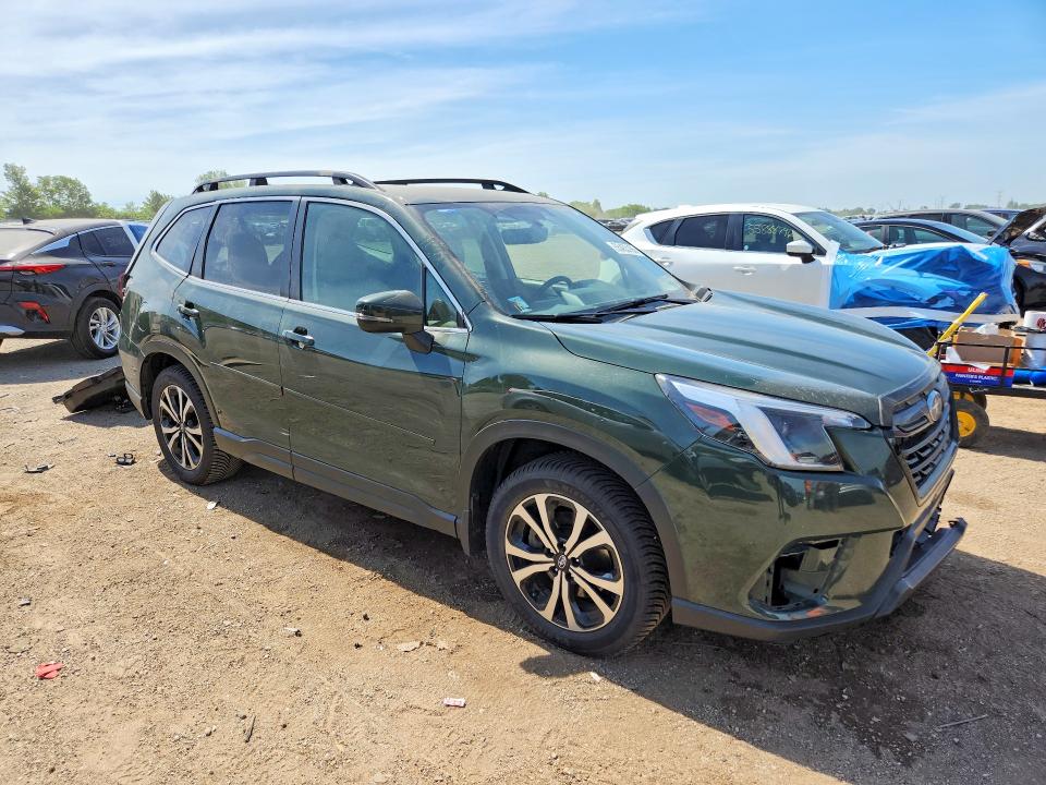 2023 Subaru Forester VIN JF2SKAPC8PH418246 COPART salvage auction — REAR END, Il - Salvage Certificate, sold $6,800 on 2026-07-28 (photo 4)