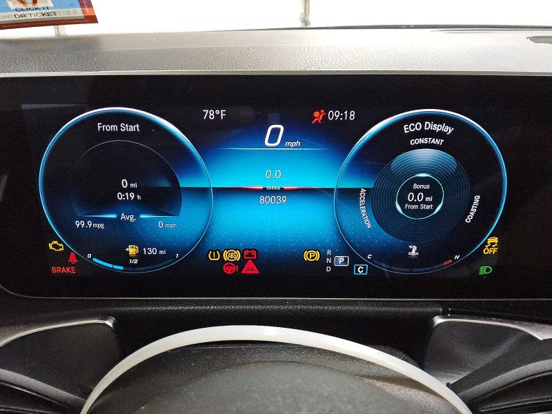 2020 Mercedes-benz Glb-class VIN W1N4M4HB6LW041326 COPART salvage auction — NORMAL WEAR, IN - CERTIFICATE OF TITLE, sold $600 on 2026-07-30 (photo 9)