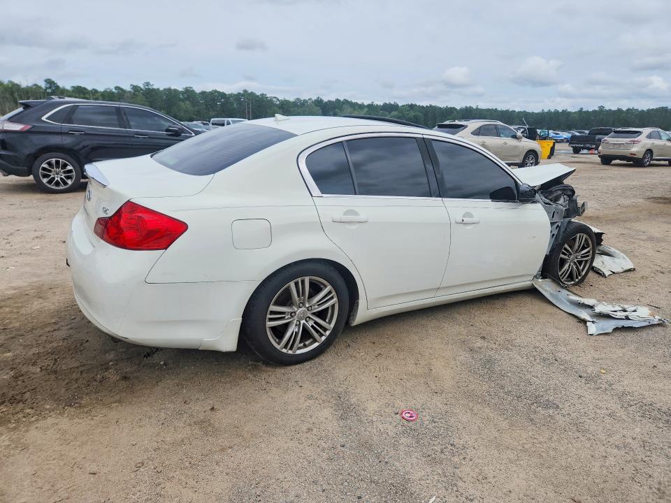 2012 Infiniti VIN JN1DV6APXCM811757 COPART salvage auction — FRONT END, Sc - Cert Of Title-Salvage, sold $275 on 2026-07-27 (photo 3)