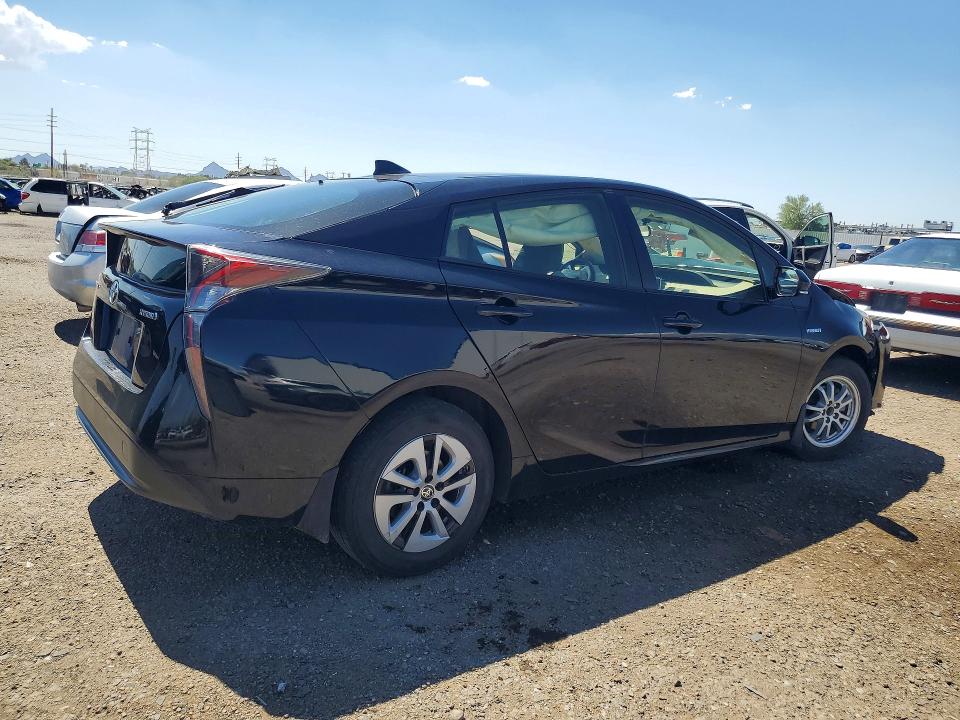 2016 Toyota Prius VIN JTDKARFU4G3508386 COPART salvage auction — FRONT END, Az - Cert Of Title - Salvage, sold $1,350 on 2026-07-17 (photo 3)