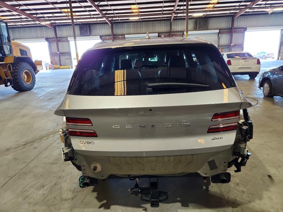 2024 Genesis Gv80 VIN KMUHBDSB7RU182026 COPART salvage auction — FRONT END, Salvage Title, sold $7,200 on 2026-07-22 (photo 6)