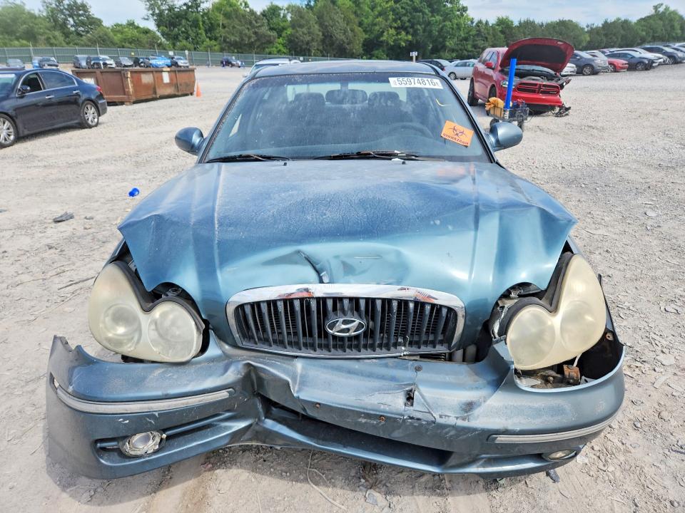 2005 Hyundai Sonata VIN KMHWF35H25A189174 COPART salvage auction — FRONT END, Tn - Salvage Certificate, sold $150 on 2026-07-16 (photo 5)