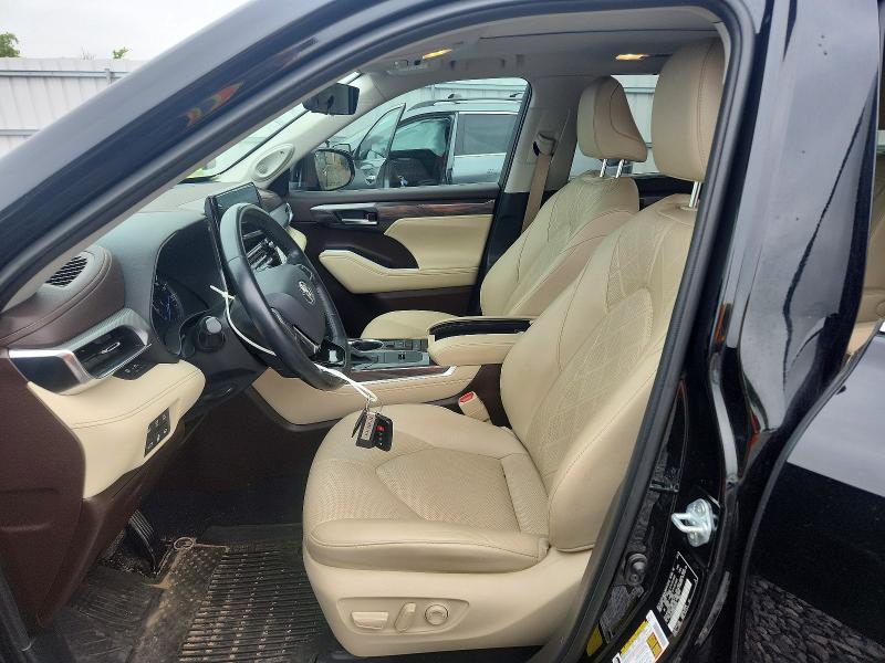 2021 Toyota Highlander VIN 5TDFARAH0MS010501 COPART salvage auction — FRONT END, WI - CERT OF TITLE-SALVAGE VEHICLE, sold $17,300 on 2026-07-20 (photo 7)