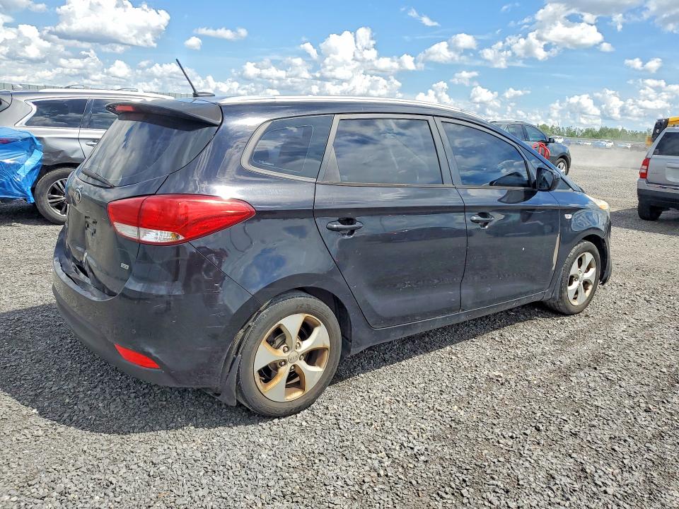 2014 Kia Rondo VIN KNAHT8A34E7045763 COPART salvage auction — FRONT END, On - Permit Salvage, sold $450 on 2026-07-09 (photo 3)