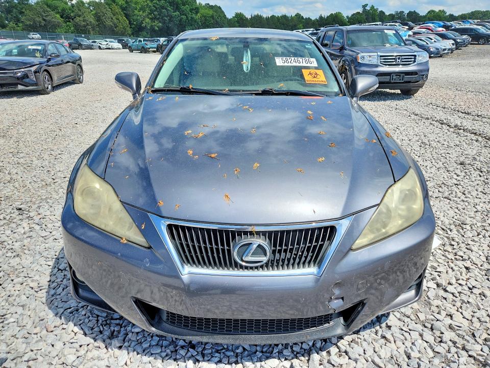 2012 Lexus Is VIN JTHBF5C23C5159554 COPART salvage auction — SIDE, Tn - Salvage Certificate, sold $425 on 2026-07-02 (photo 5)