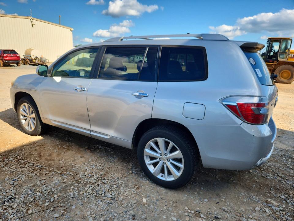 2008 Toyota Highlander hybrid VIN JTEEW44A982020189 COPART salvage auction — MINOR DENT/SCRATCHES, AL - CERTIFICATE OF TITLE, sold $125 on 2026-07-29 (photo 2)