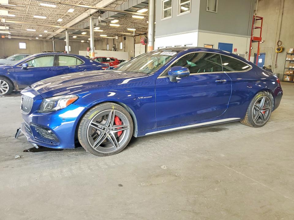 2020 Mercedes-benz C-klasse amg VIN WDDWJ8HB6LF981924 COPART salvage auction — FRONT END, Mn - Cert Of Title-Salvage, sold $26,500 on 2026-08-06 (photo 1)