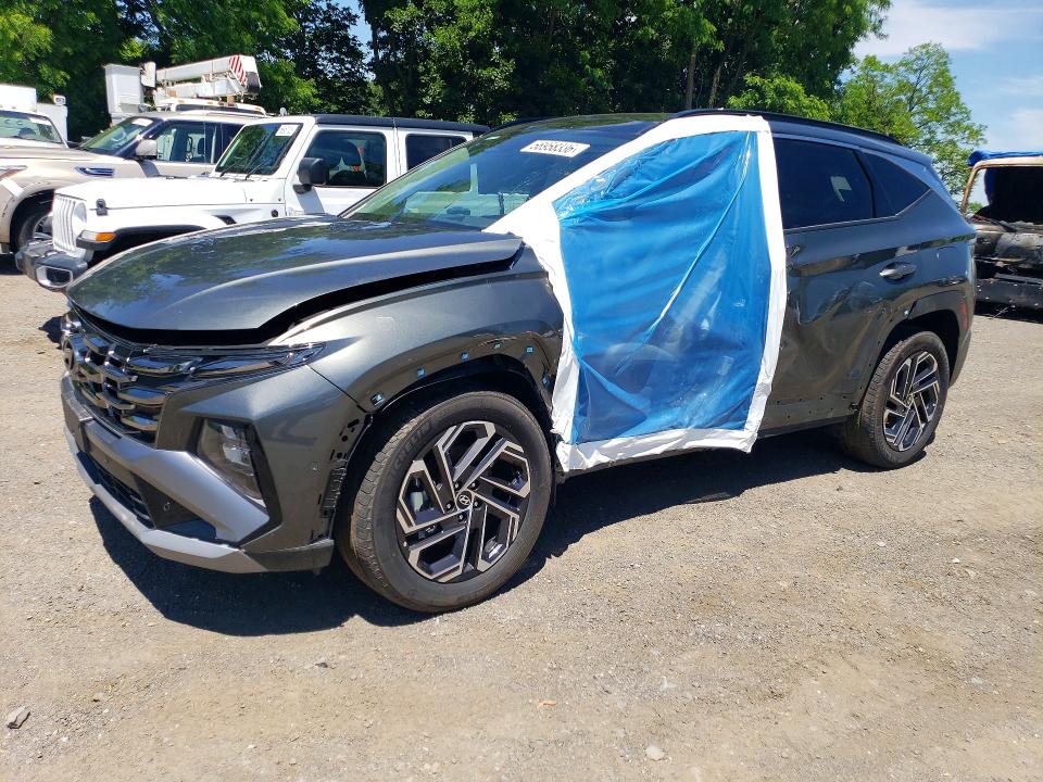 2025 Hyundai Tucson VIN KM8JEDD10SU384692 COPART salvage auction — SIDE, Nj - Cert Of Title-Salvage, sold $11,800 on 2026-07-07 (photo 1)