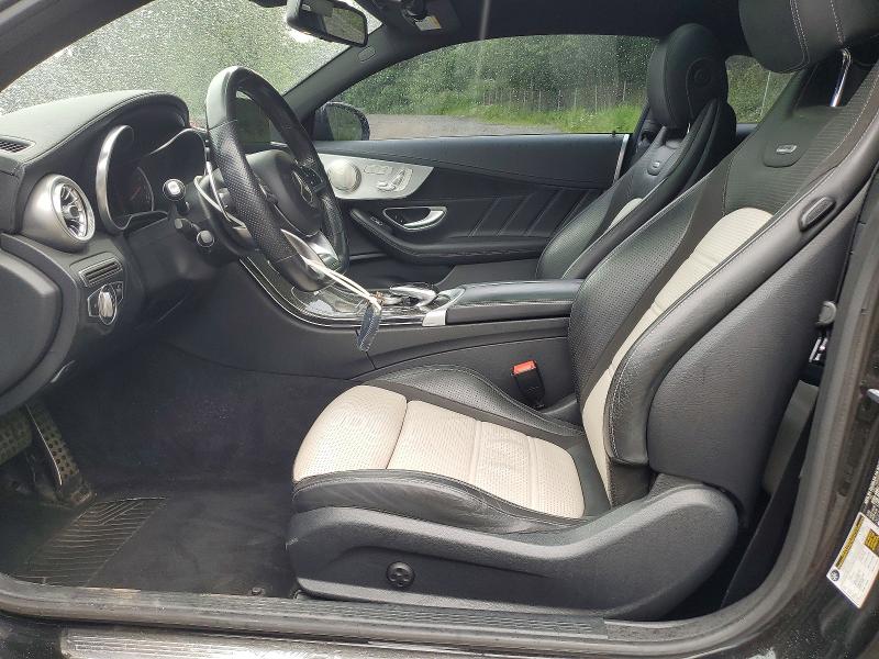 2018 Mercedes-benz C-klasse amg VIN WDDWJ8GB0JF709271 COPART salvage auction — FRONT END, Ny - Mv-907A Salvage Certificate, sold $18,900 on 2026-07-16 (photo 7)