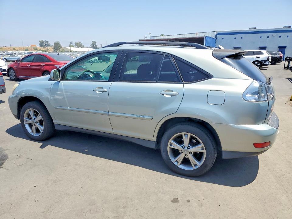 2007 Lexus Rx VIN JTJGW31UX72003113 COPART salvage auction — VANDALISM, Ca - Salvage Certificate, sold $1,050 on 2026-07-13 (photo 2)