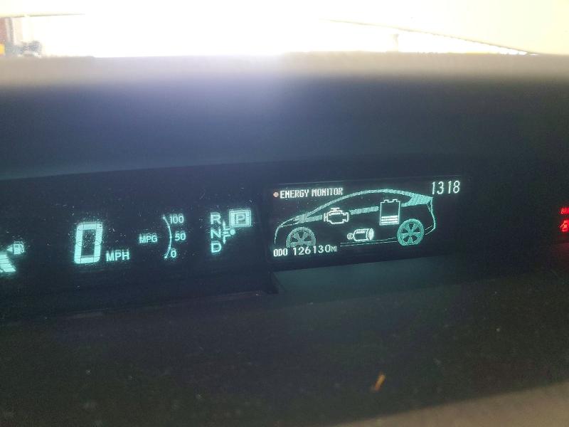 2011 Toyota Prius VIN JTDKN3DU9B1368215 COPART salvage auction — NORMAL WEAR, NC - DEALER ONLY CLEAN TITLE, sold $2,300 on 2026-07-14 (photo 9)