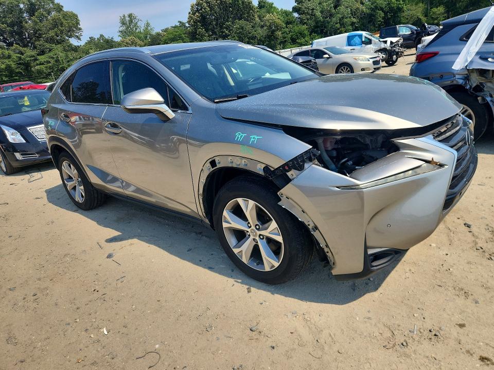 2017 Lexus Nx VIN JTJBARBZ9H2103579 COPART salvage auction — FRONT END, Md - Cert Of Salvage > 75% Damage, sold $4,100 on 2026-07-28 (photo 4)