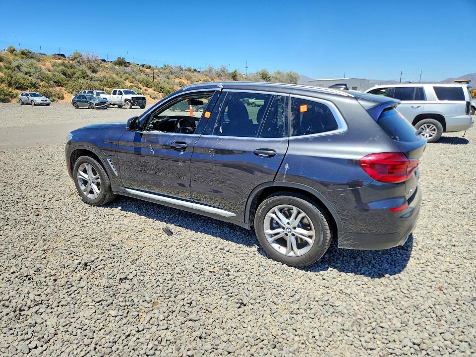 2021 BMW X3 VIN 5UXTS1C04M9G84191 COPART salvage auction — VANDALISM, Ca - Salvage Certificate, sold $14,300 on 2026-07-30 (photo 2)