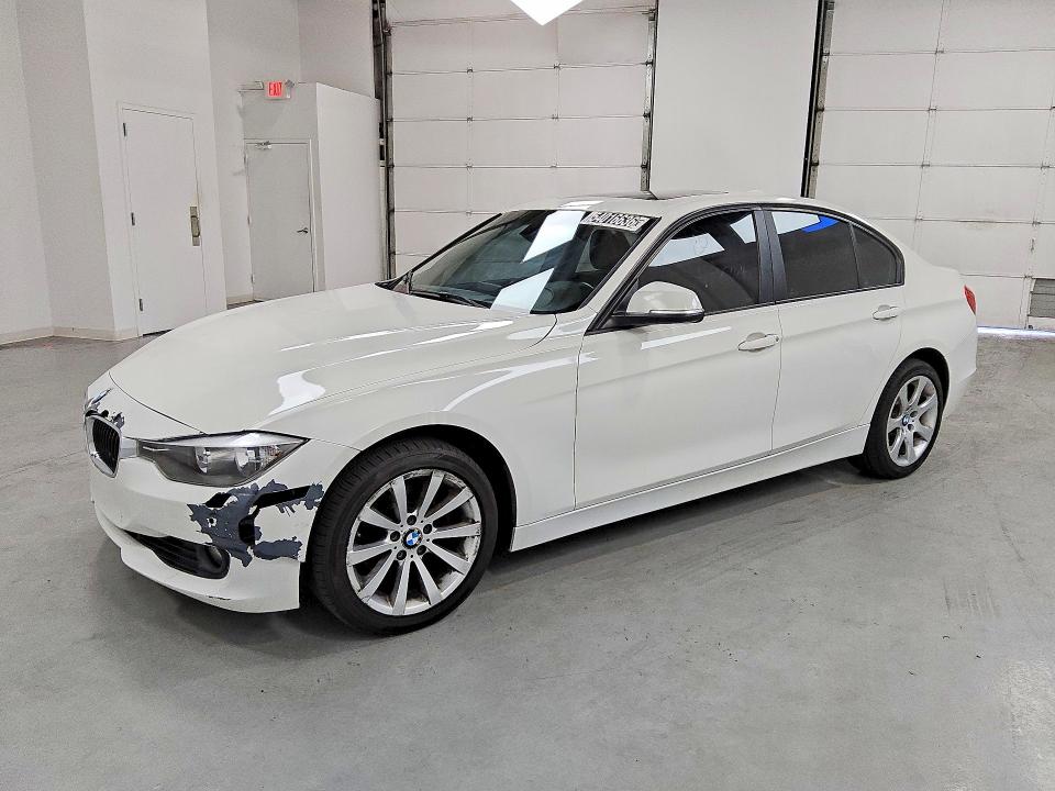2015 BMW 3er VIN WBA3B5C50FF960658 COPART salvage auction — FRONT END, Wv - Certificate Of Title, sold $1,500 on 2026-08-13 (photo 1)