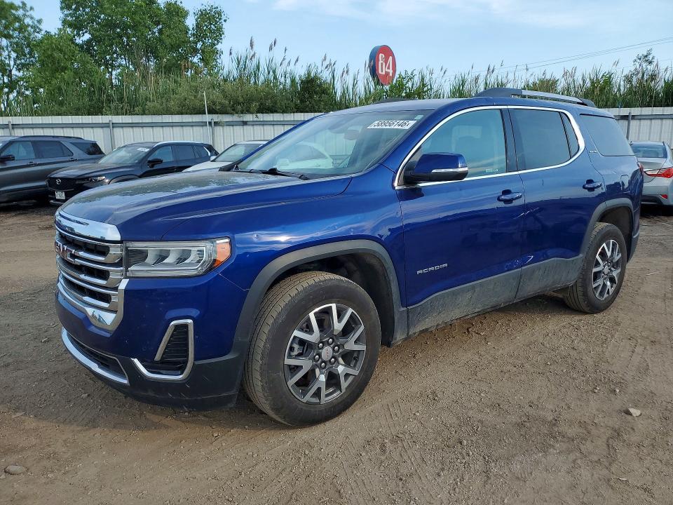2023 Gmc Acadia VIN 1GKKNKL4XPZ196673 COPART salvage auction — HAIL, Oh - Dealer Only Salvage Title, sold $9,900 on 2026-07-02 (photo 1)