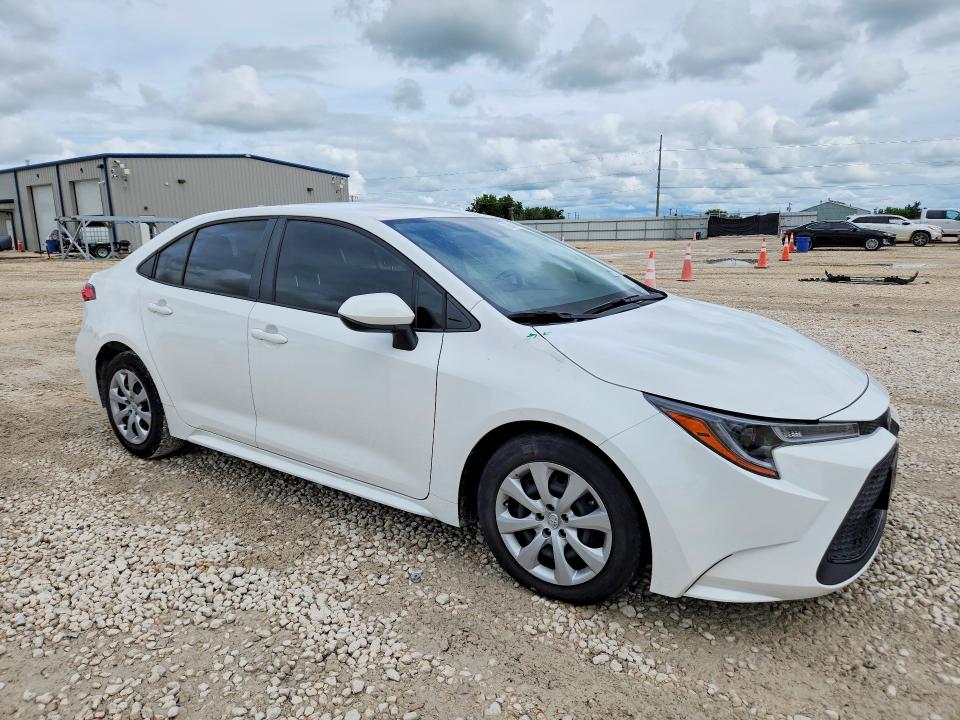 2022 Toyota Corolla VIN JTDEPMAE3N3021482 COPART salvage auction — FRONT END, TX - SALVAGE VEHICLE TITLE (P), sold $90 on 2026-07-23 (photo 4)
