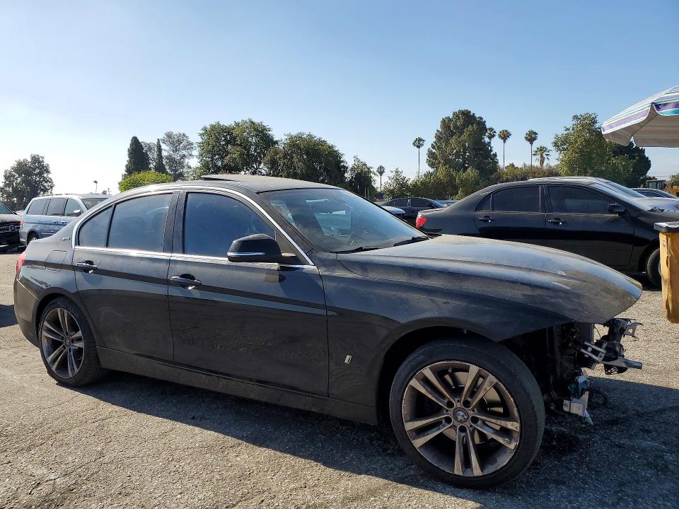 2017 BMW VIN WBA8E1C37HA030020 COPART salvage auction — FRONT END, Ca - Salvage Certificate, sold $1,750 on 2026-07-21 (photo 4)