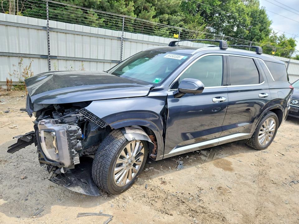 2020 Hyundai VIN KM8R5DHE5LU087354 COPART salvage auction — FRONT END, Va - Cert Of Title - Salvage, sold $3,000 on 2026-07-28 (photo 1)