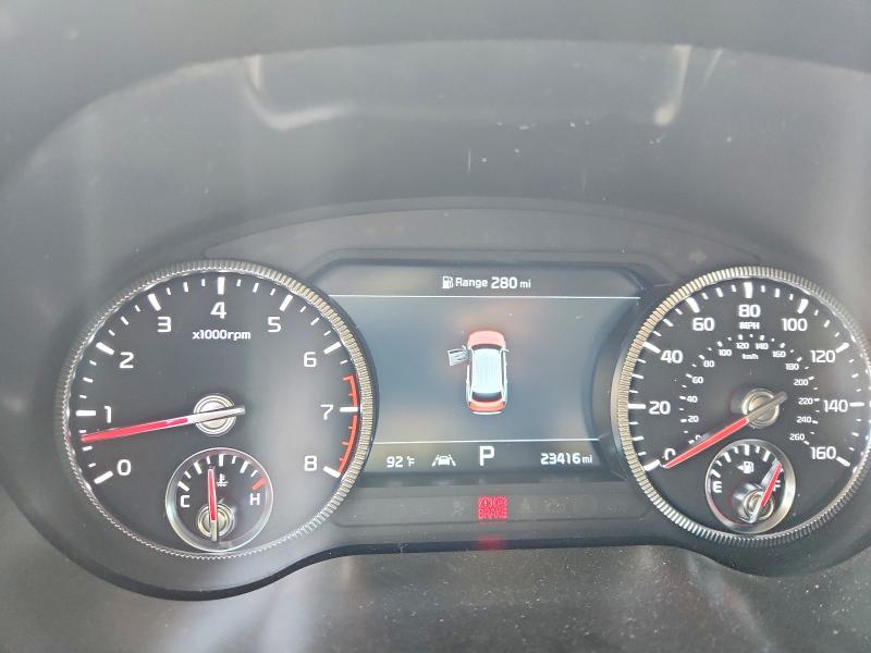 2022 Kia Telluride VIN 5XYP5DHC3NG234009 COPART salvage auction — REAR END, Tx - Certificate Of Title, sold $12,300 on 2026-07-31 (photo 9)