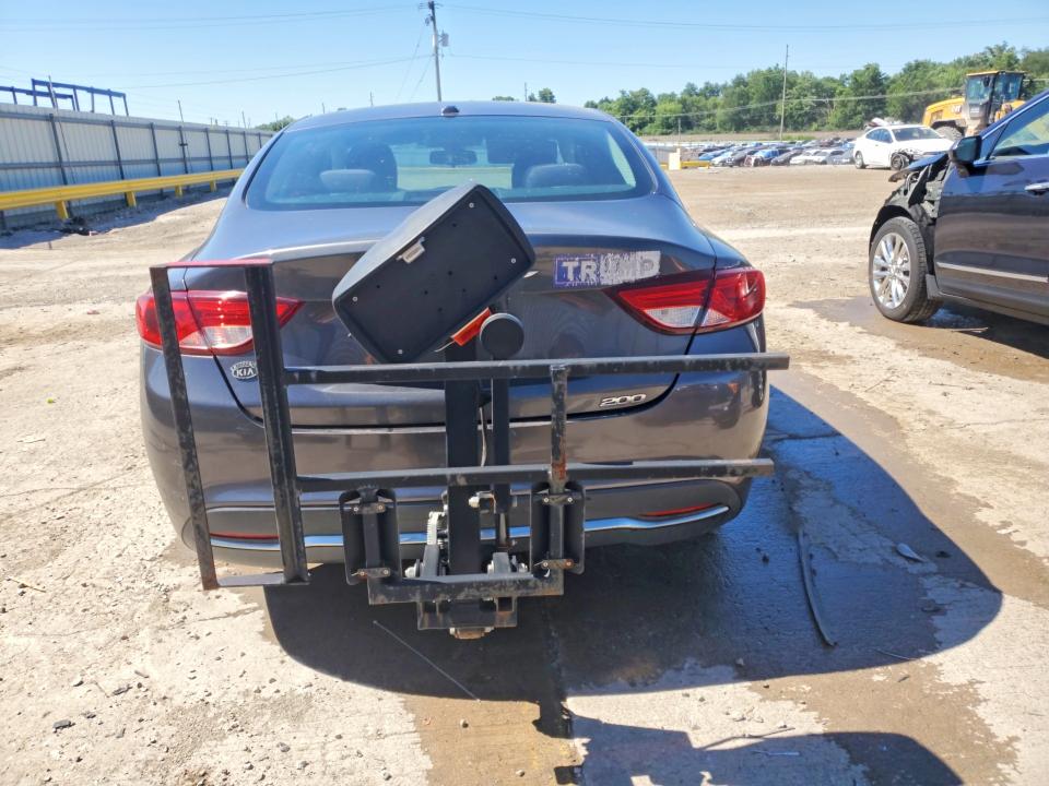 2015 Chrysler 200 VIN 1C3CCCABXFN561201 COPART salvage auction — SIDE, KY - CERTIFICATE OF TITLE, sold $1,100 on 2026-07-23 (photo 6)