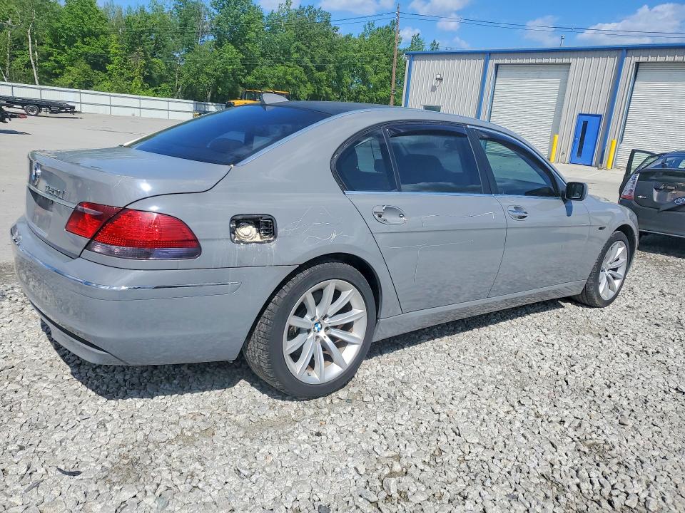 2007 BMW 7 series VIN WBAHN83557DT75151 COPART salvage auction — SIDE, Ma - Cert Of Title-Reconstrctd Coll, sold $775 on 2026-07-06 (photo 3)