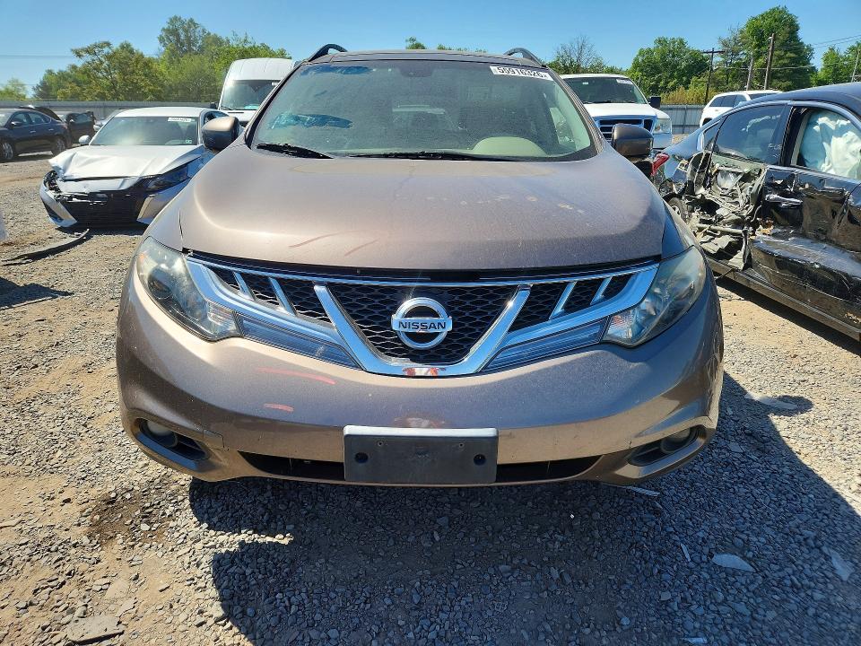 2013 Nissan Murano VIN JN8AZ1MW2DW320118 COPART salvage auction — REAR END, Nj - Cert Of Title-Salvage, sold $475 on 2026-07-07 (photo 5)