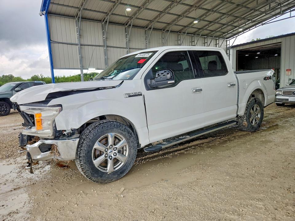 2018 Ford F-150 lightning VIN 1FTEW1EBXJFA00784 COPART salvage auction — FRONT END, Va - Certificate Of Title, sold $3,500 on 2026-07-09 (photo 1)