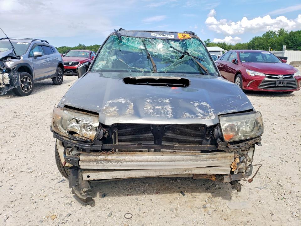 2007 Subaru Forester VIN JF1SG69667G725379 COPART salvage auction — ROLLOVER, Ma - Cert Of Title-Reconstrctd Coll, sold $950 on 2026-07-15 (photo 5)